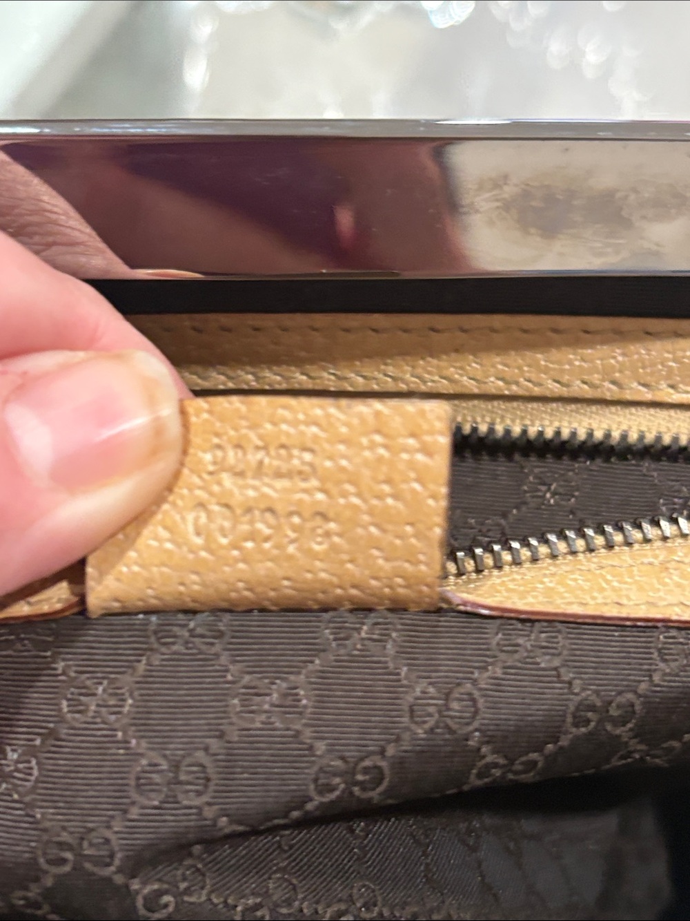 Gucci Vintage Beige Purse new - Picture 8 of 11